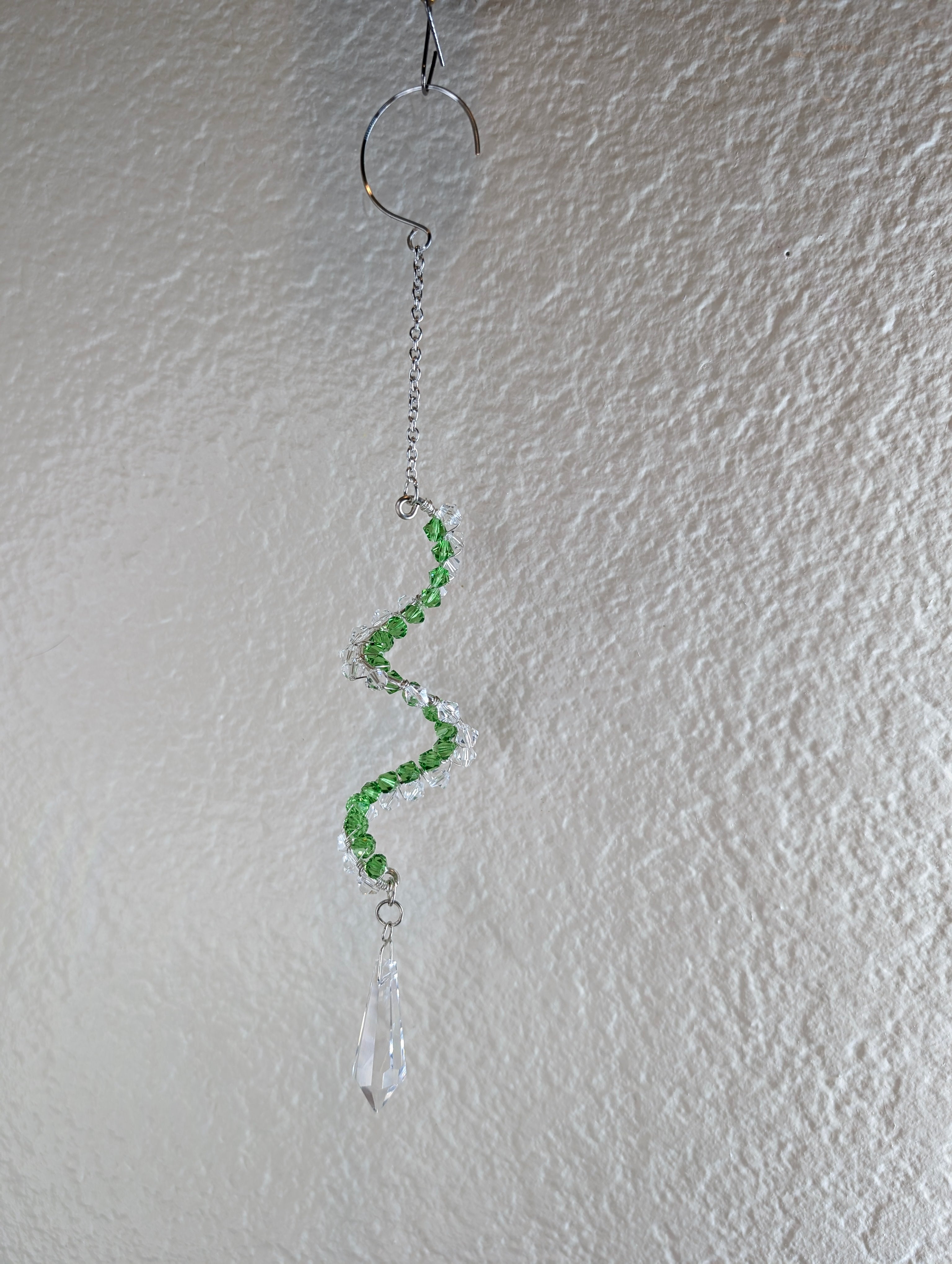 Silver Twist Suncatcher