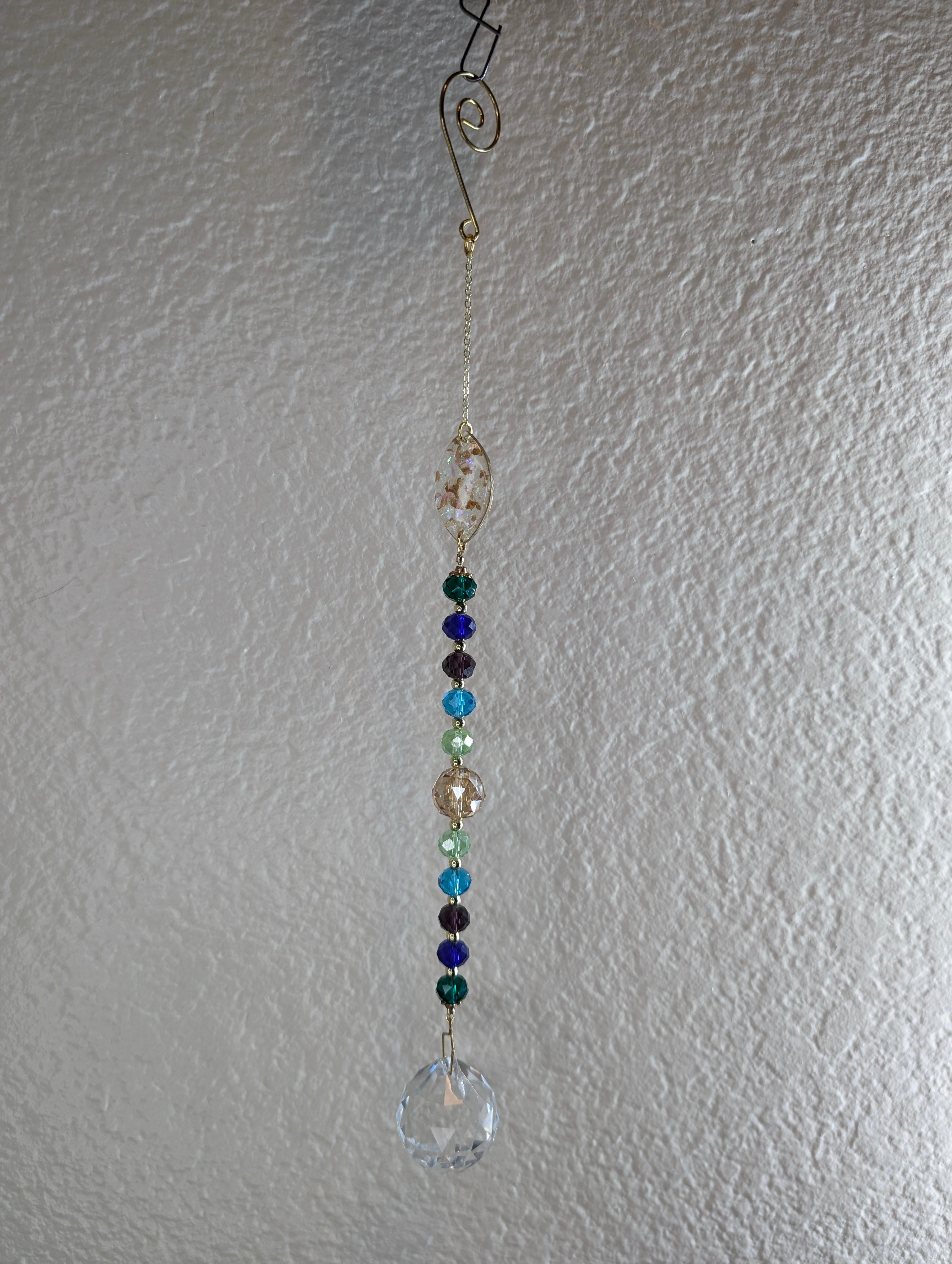 Handmade Gold Suncatcher