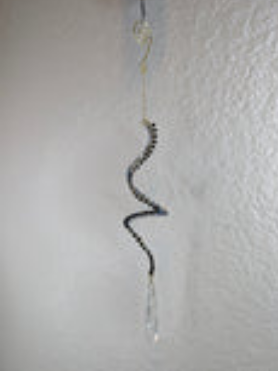 Gold Twist Suncatcher uncatcher