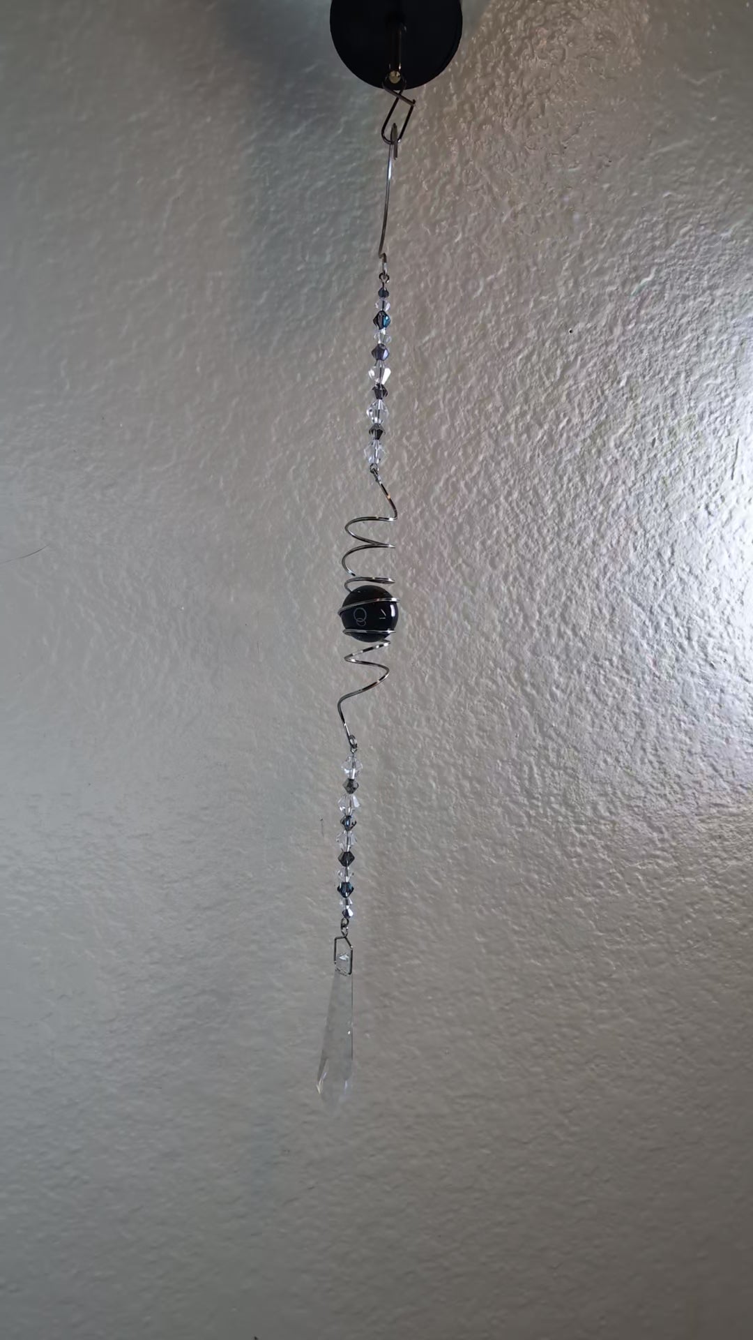Silver Twist Suncatcher