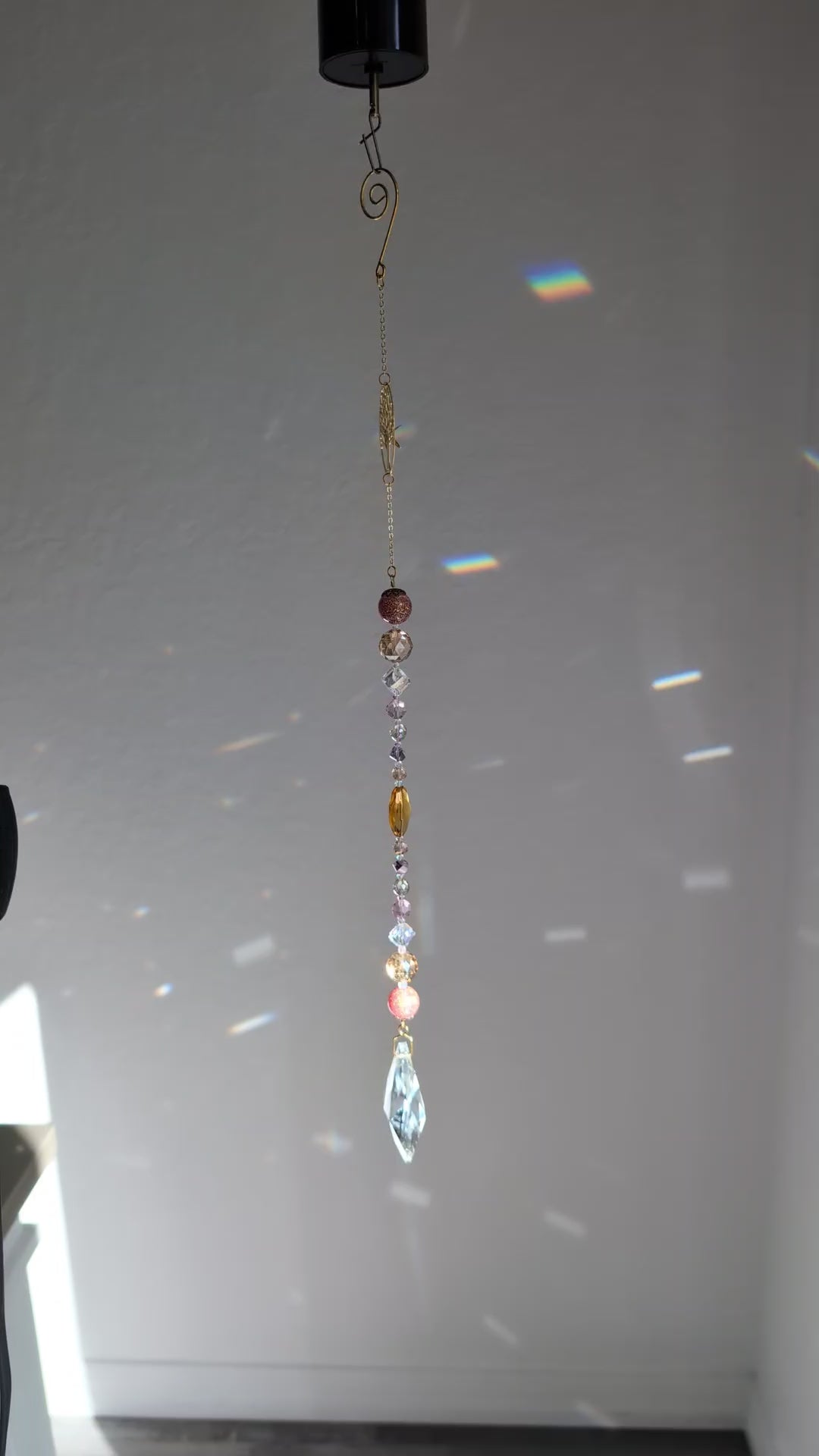 Gold the Tree of Life with Butterflies  Suncatcher