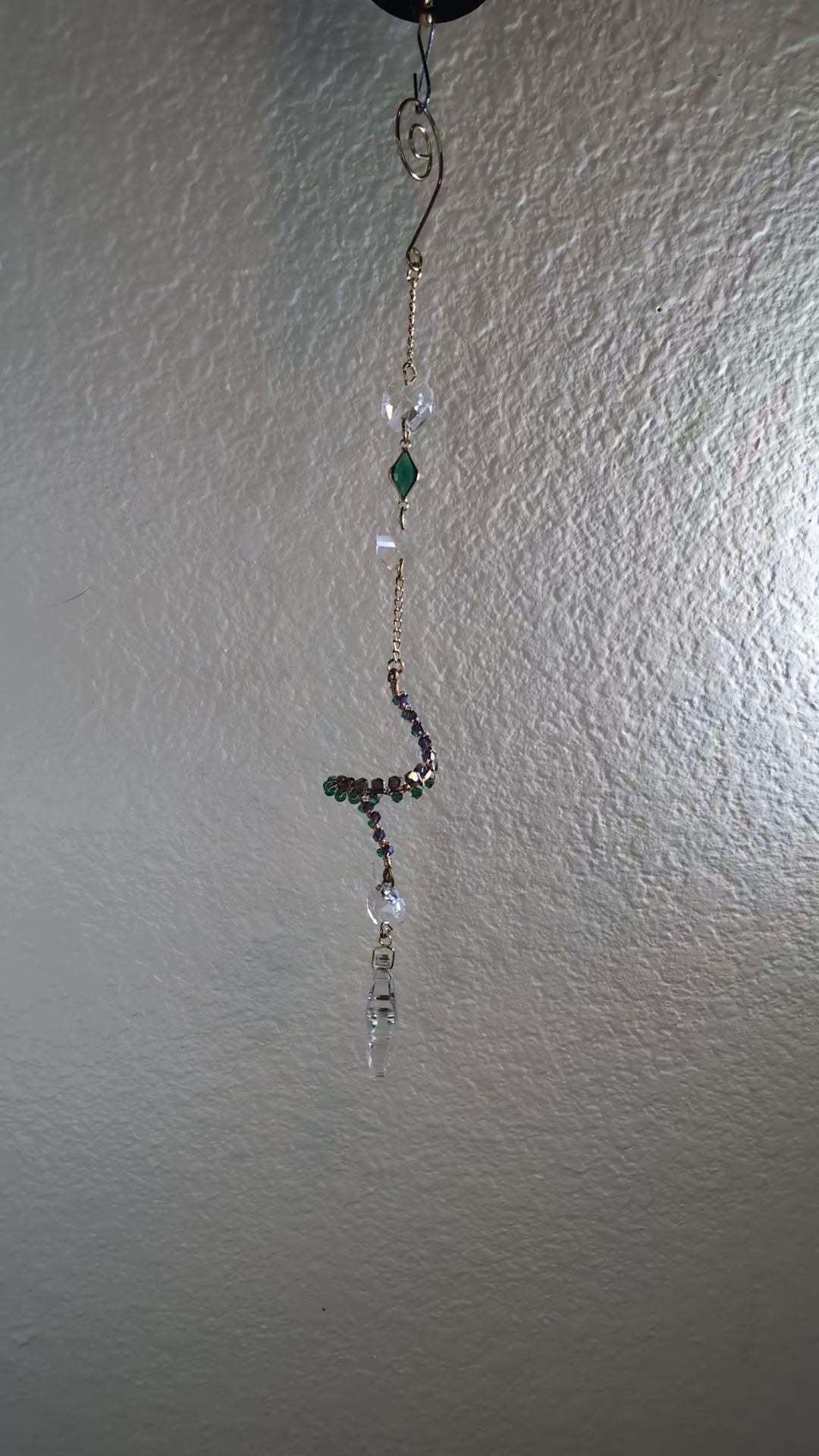 Green and Purple Suncatcher