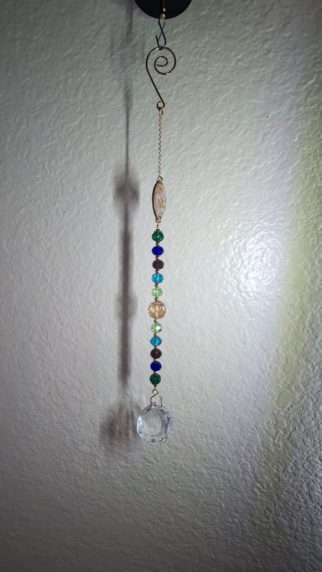 Handmade Gold Suncatcher