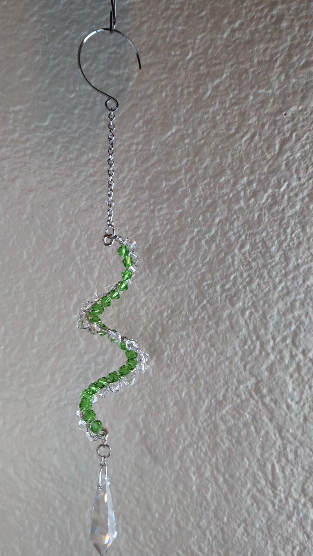 Silver Twist Suncatcher