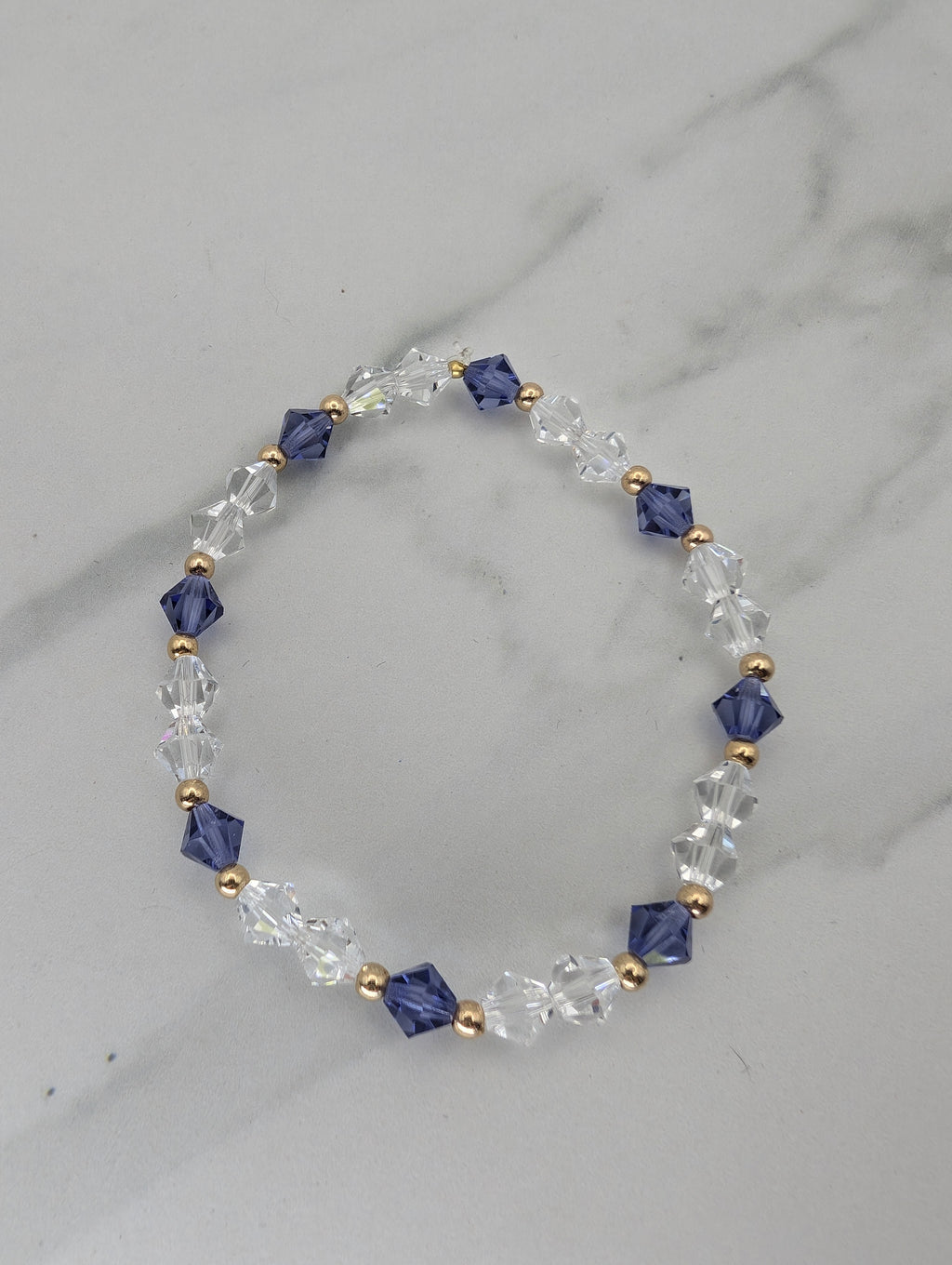 Light Purple Crystal Bracelet