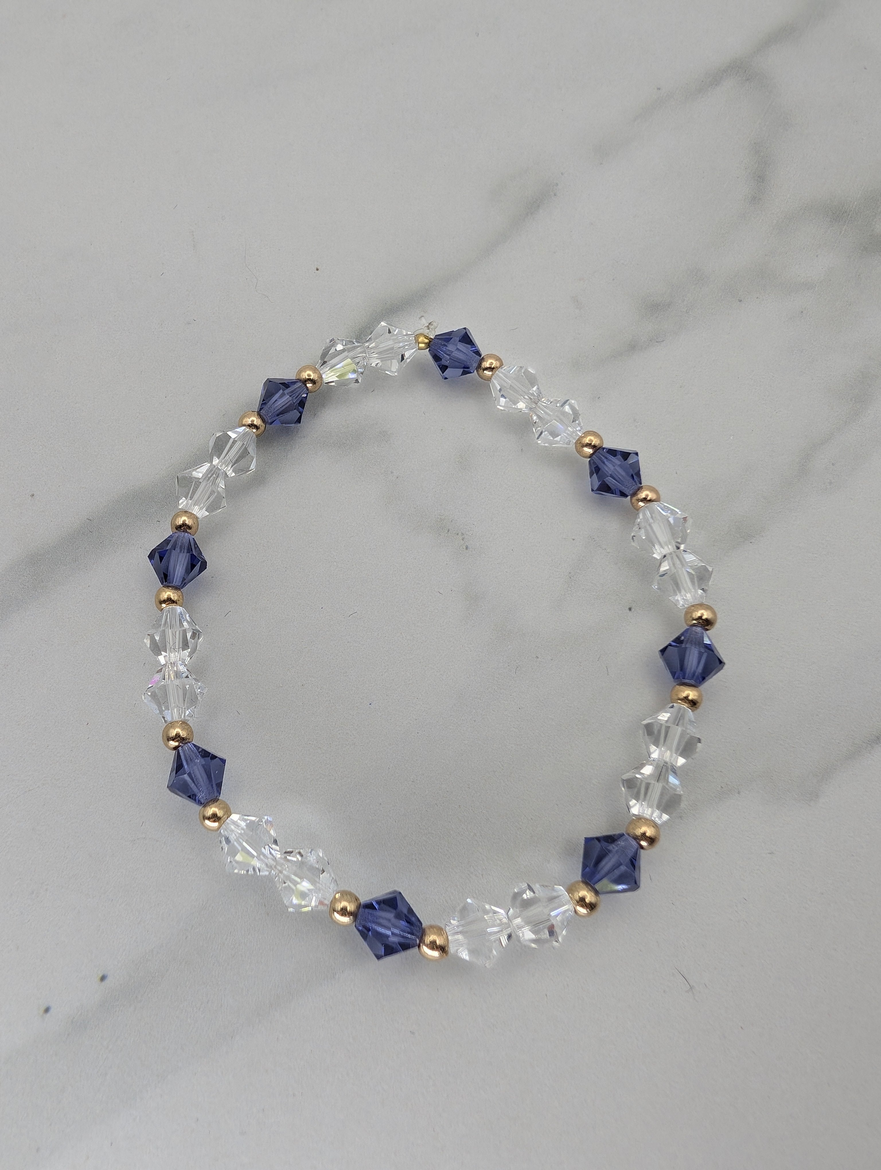 Light Purple Crystal Bracelet