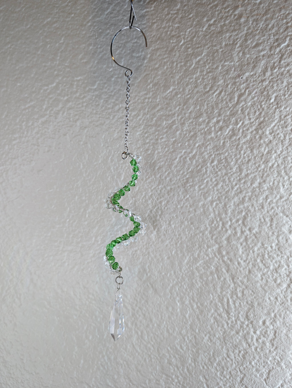Silver Twist Suncatcher