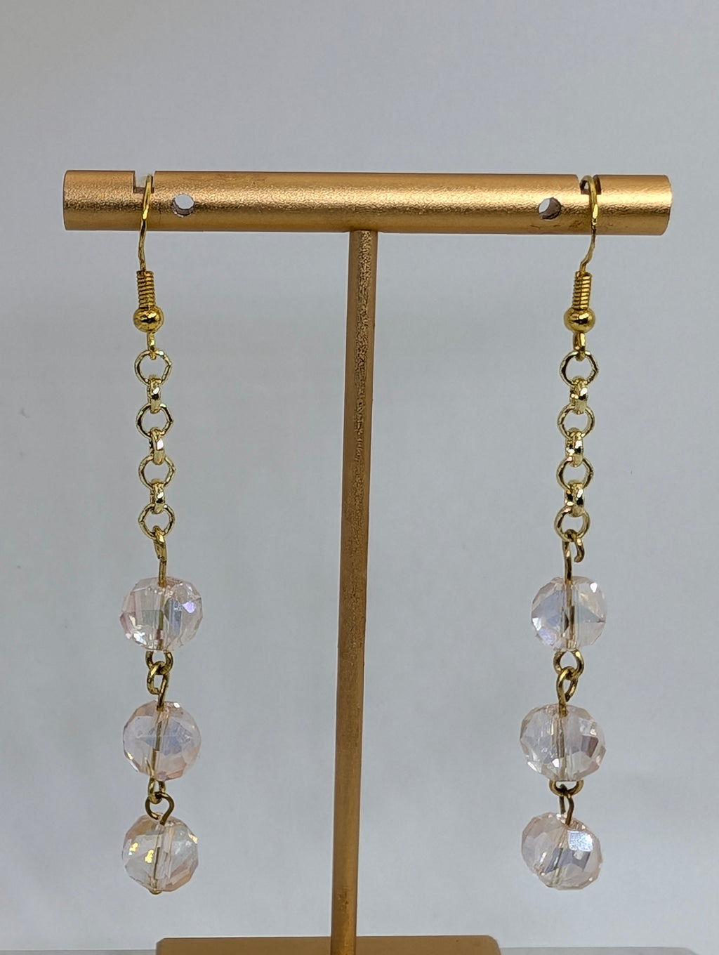 Pink Dangle Earrings