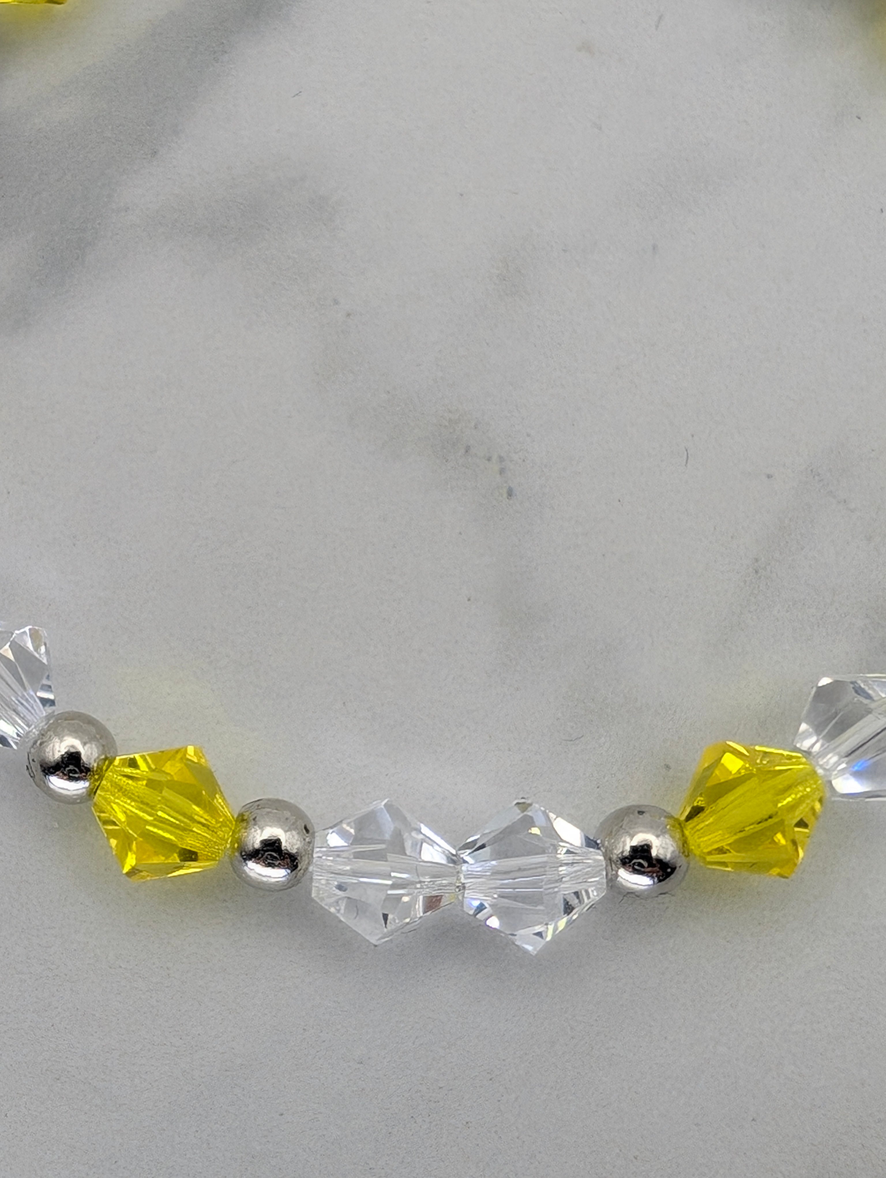 Yellow Crystal Bracelet