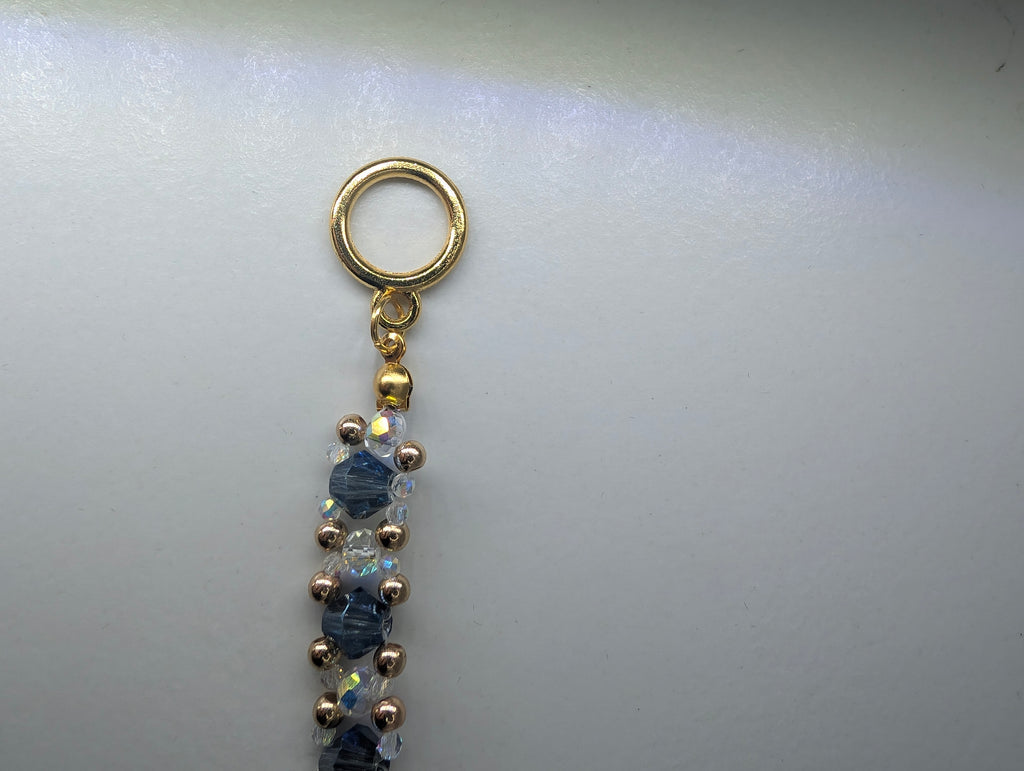 Violet Beaded Bracelet