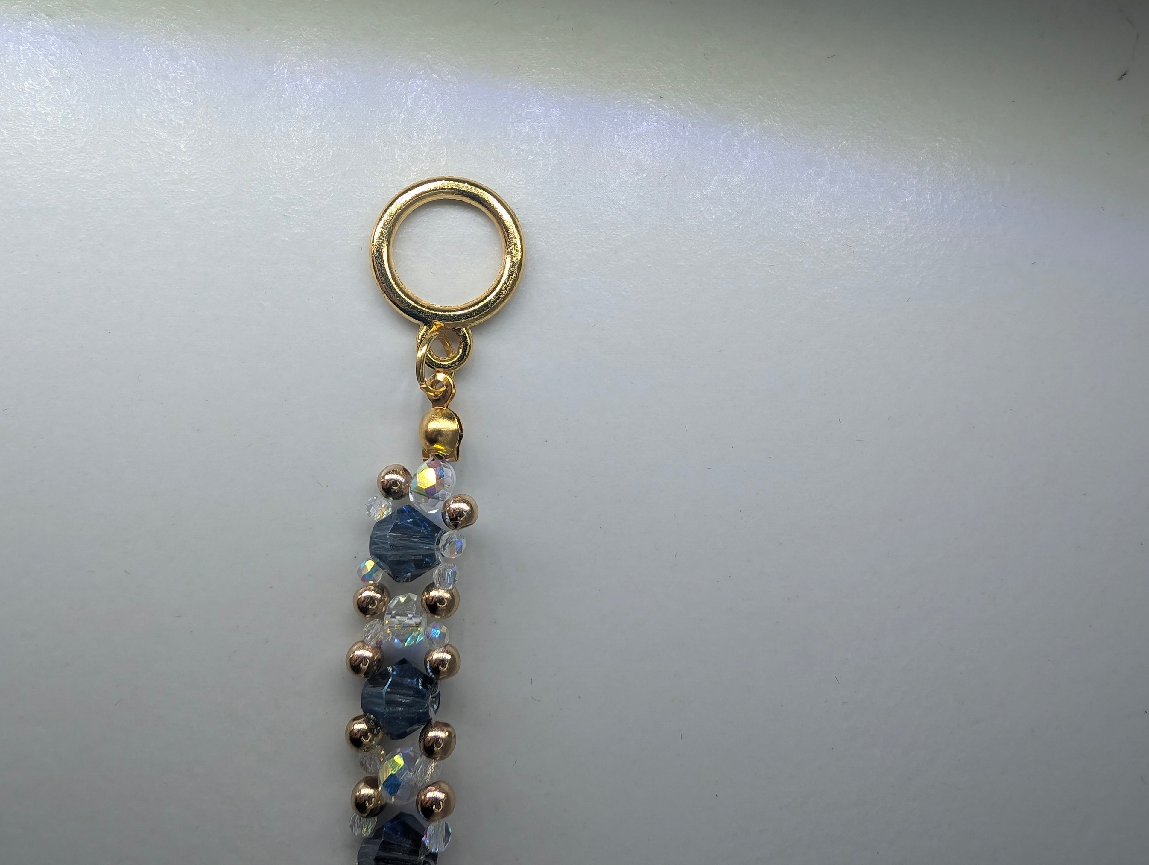 Violet Beaded Bracelet