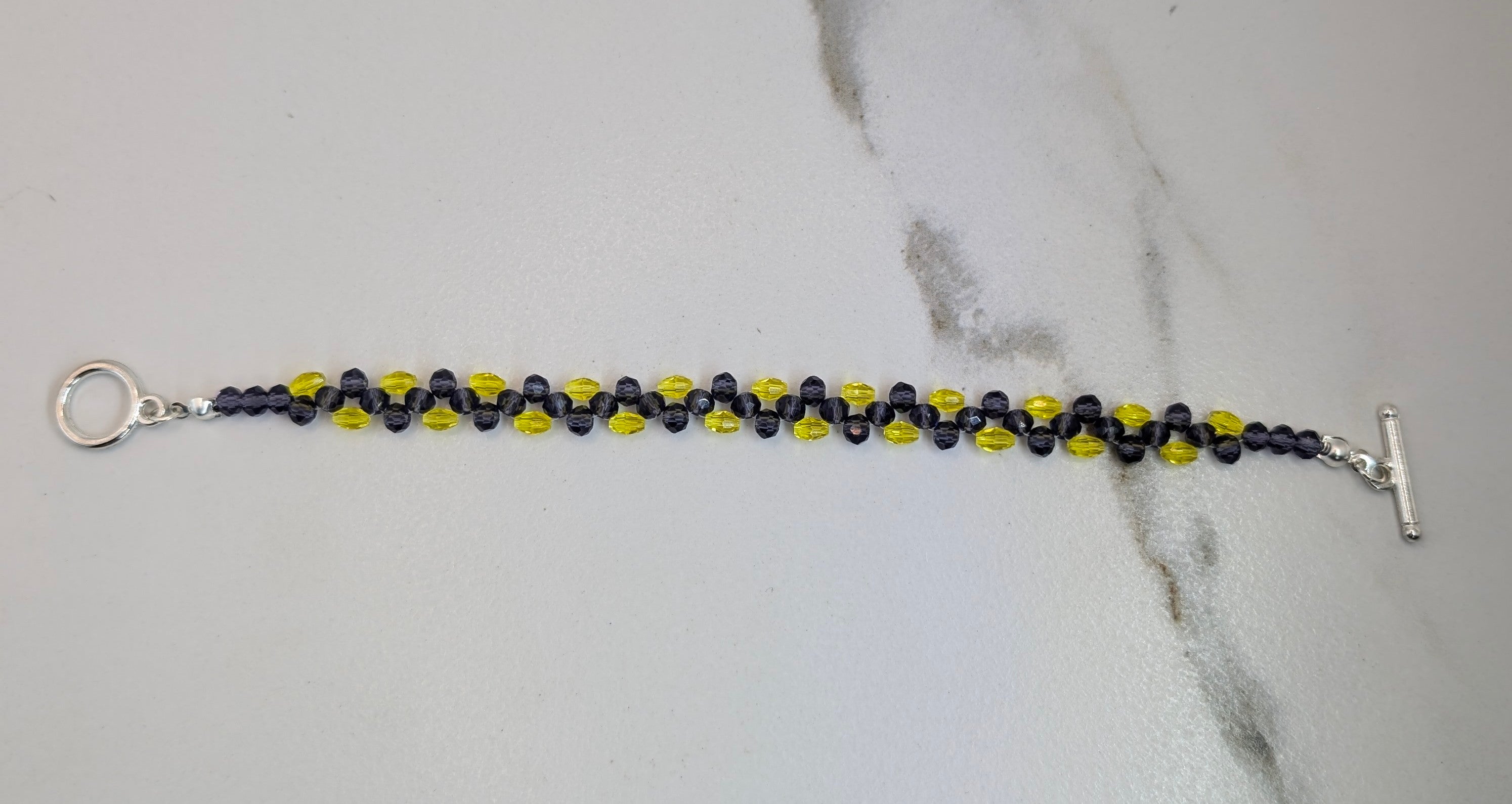 Yellow Beaded Bracelet