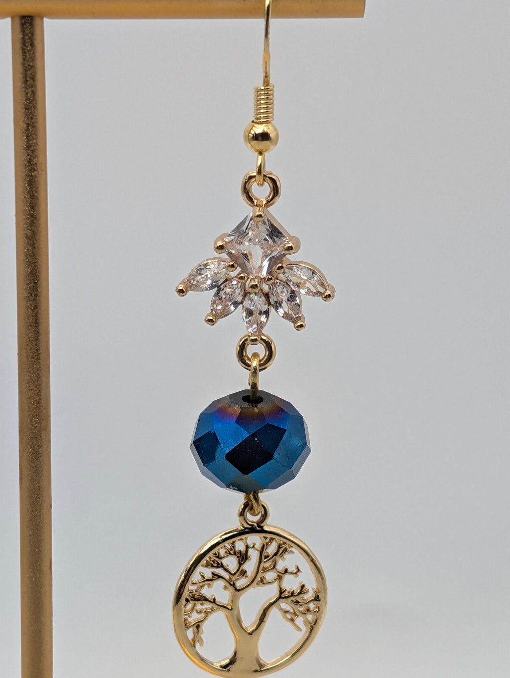 Gold Tree Of Life Earrings