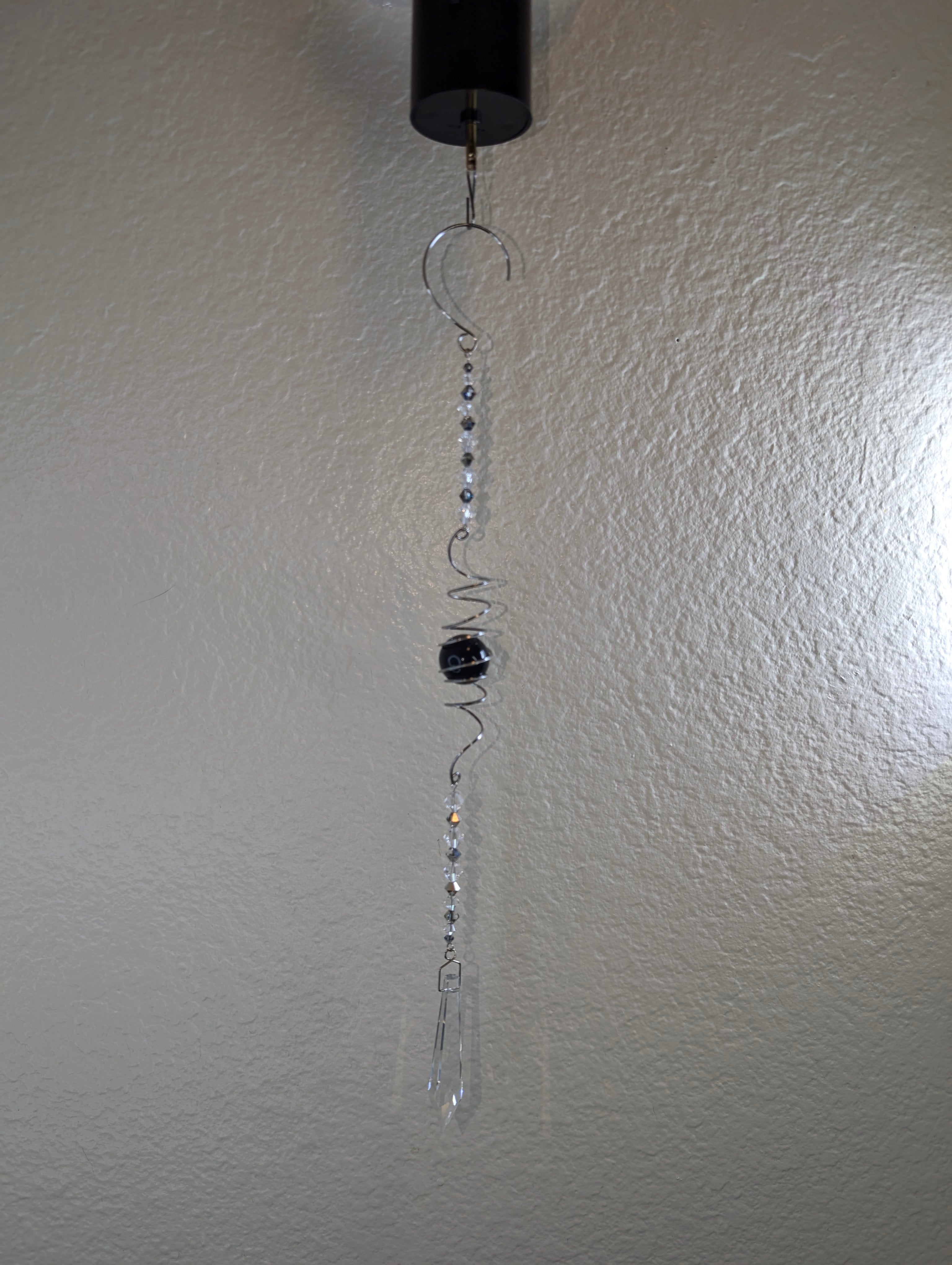 Silver Twist Suncatcher
