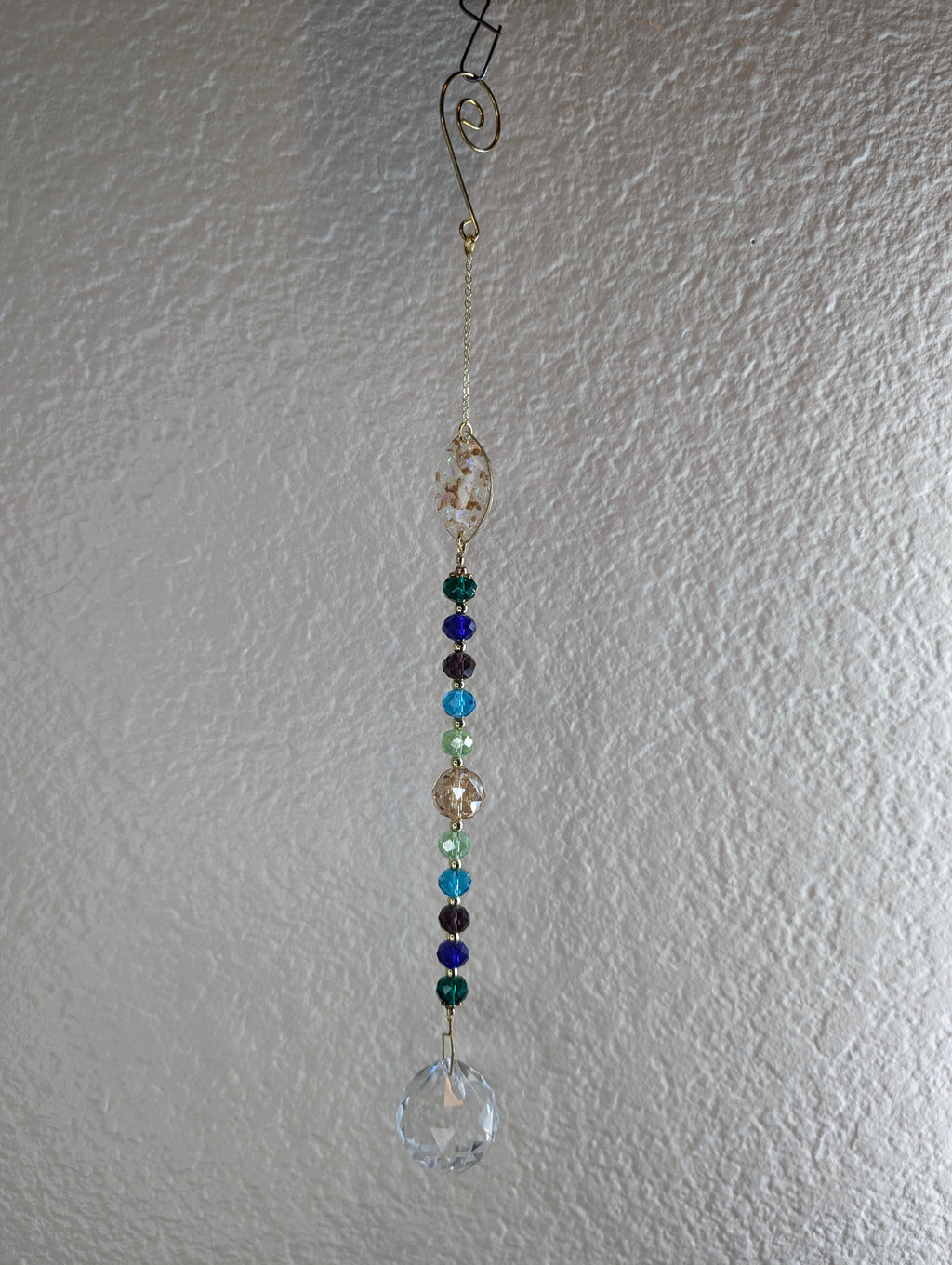 Handmade Gold Suncatcher
