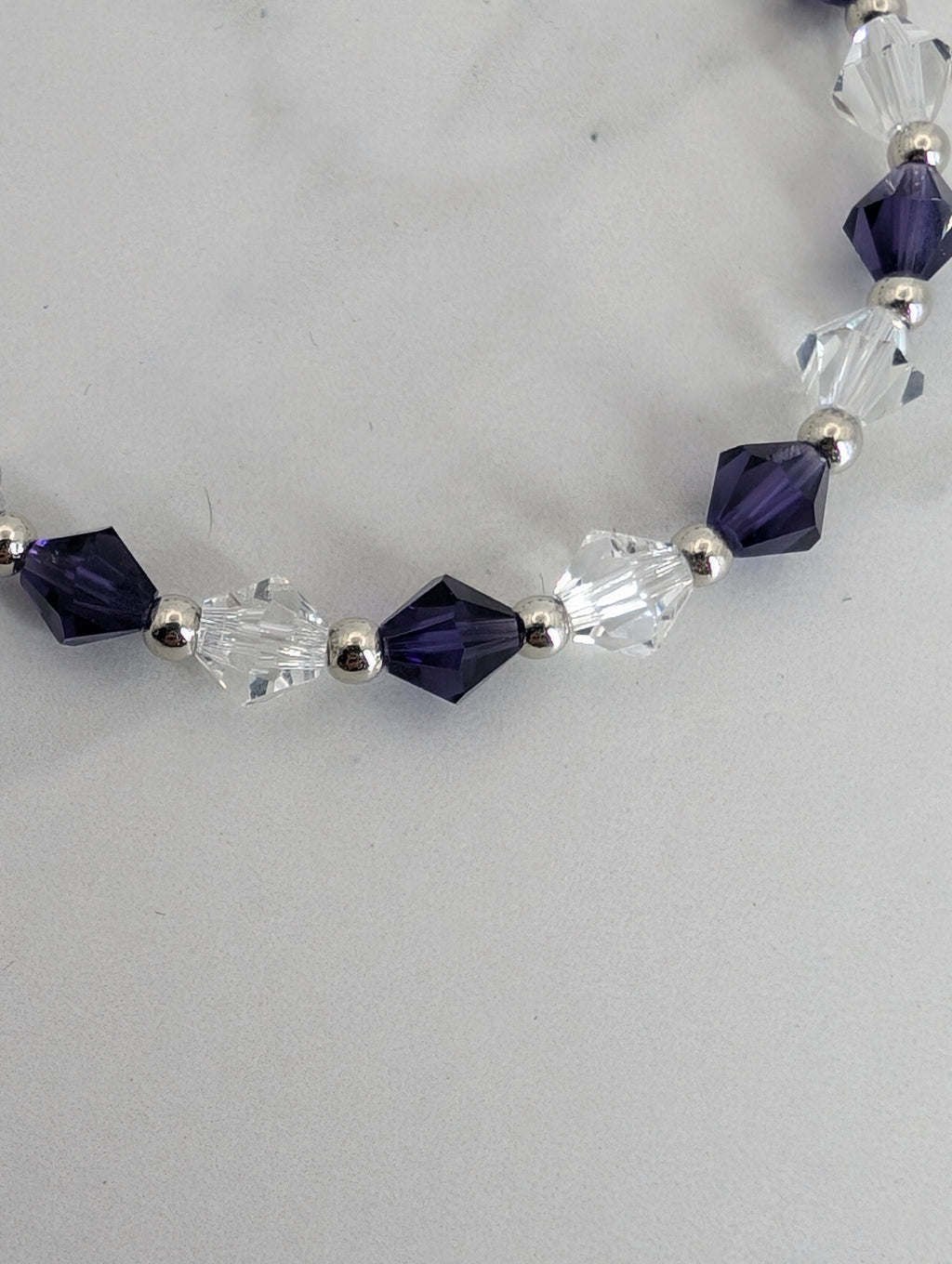 Purple Crystal Bracelet