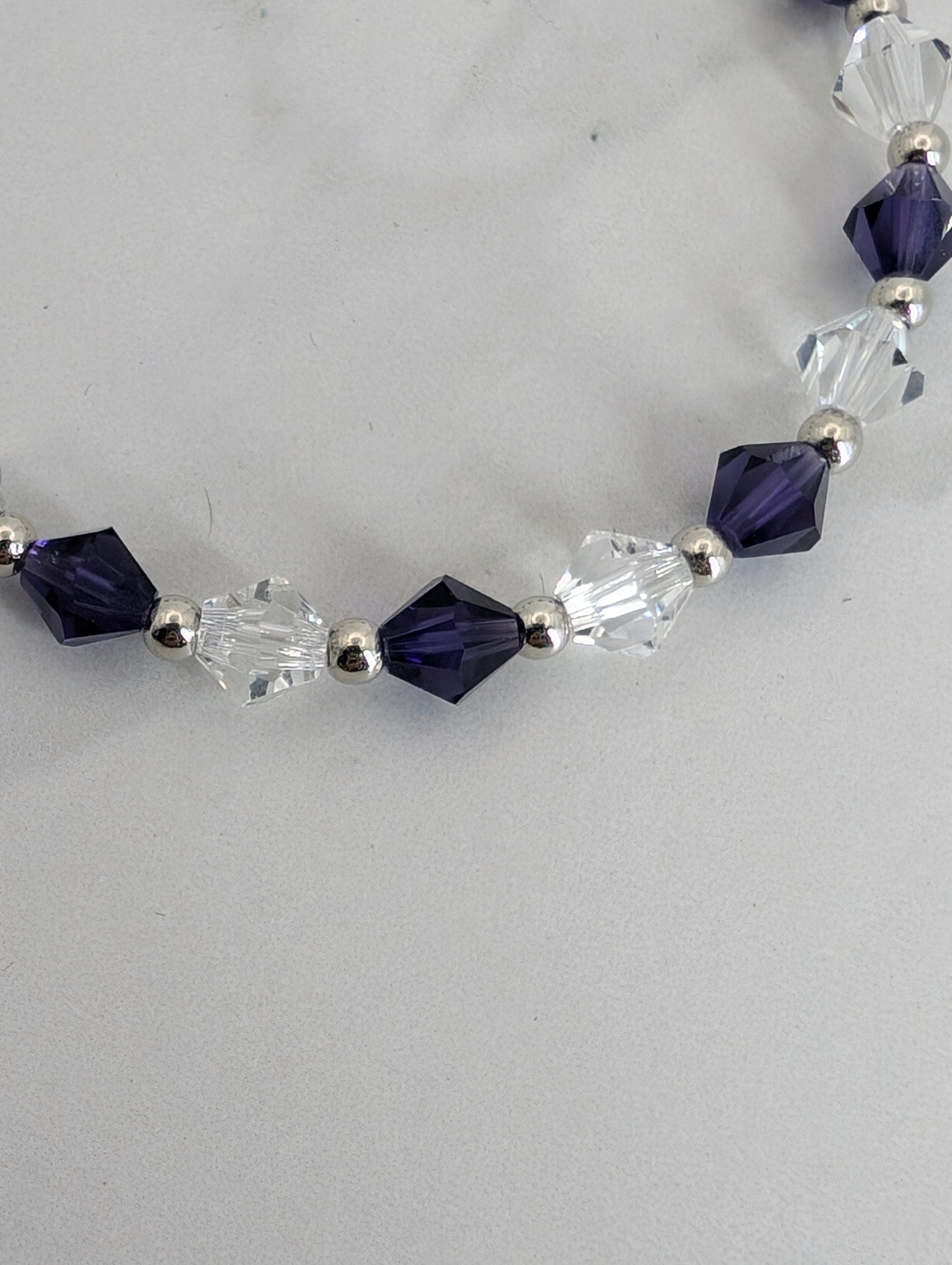 Purple Crystal Bracelet