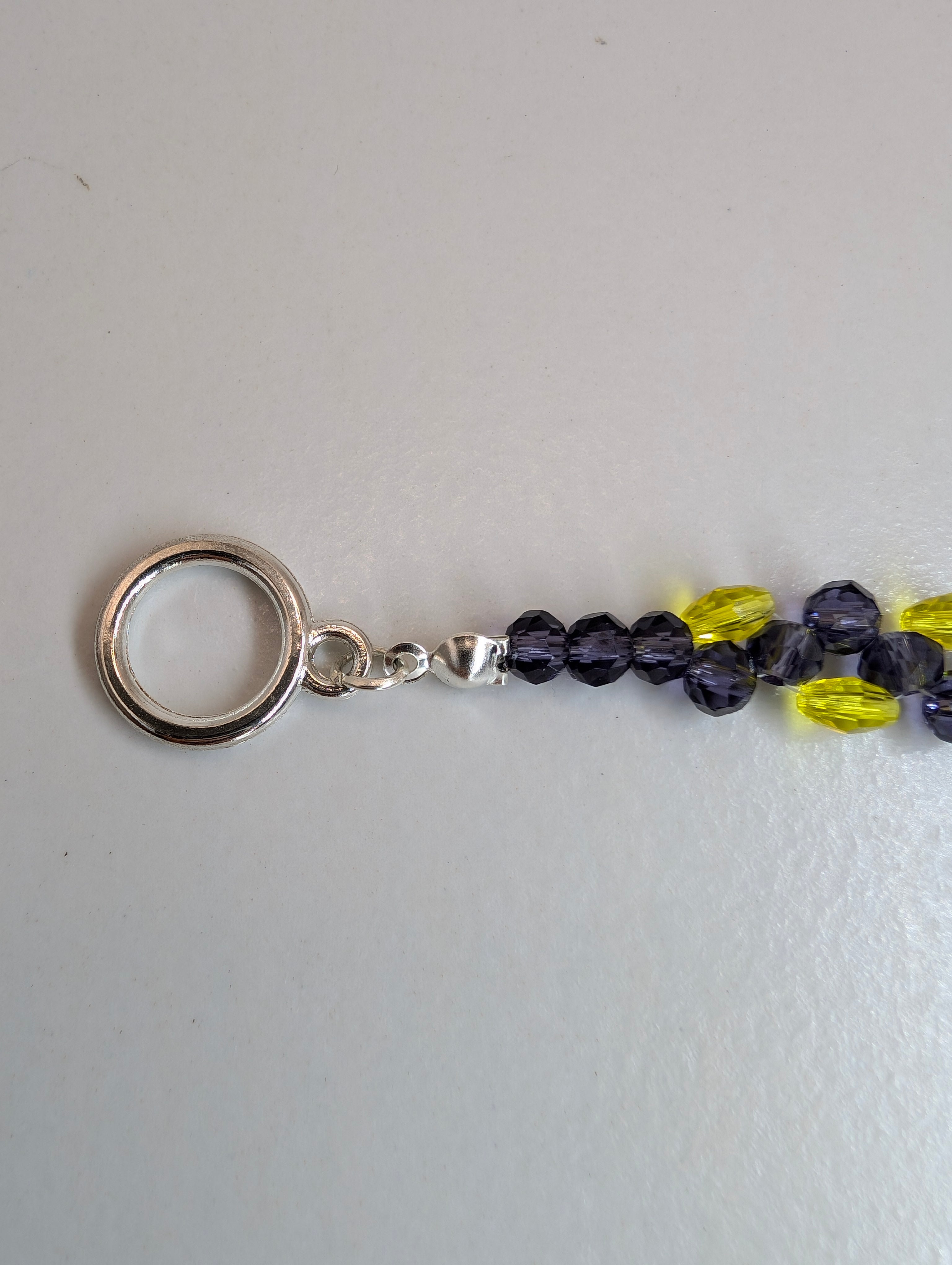 Yellow Beaded Bracelet