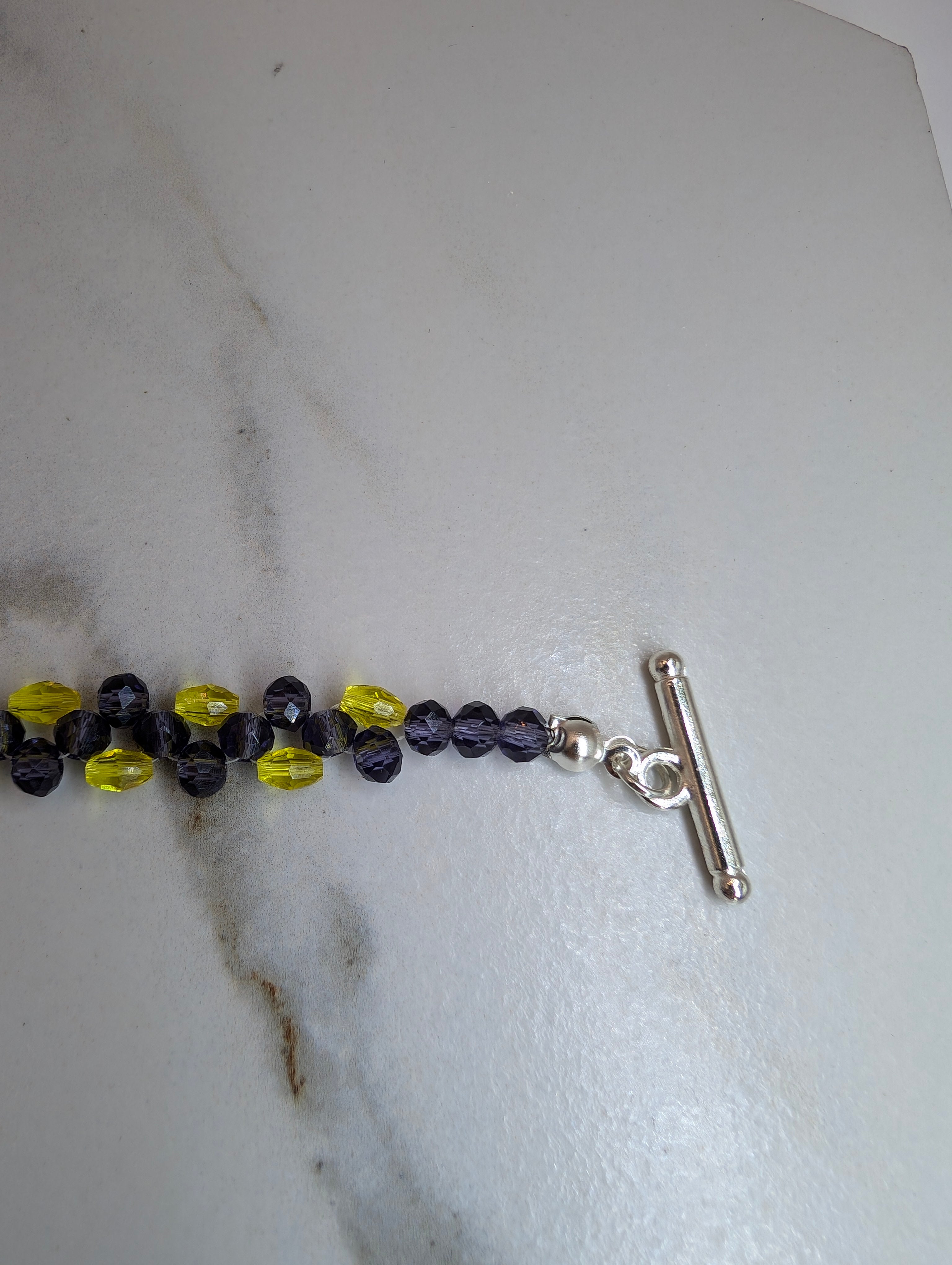 Yellow Beaded Bracelet