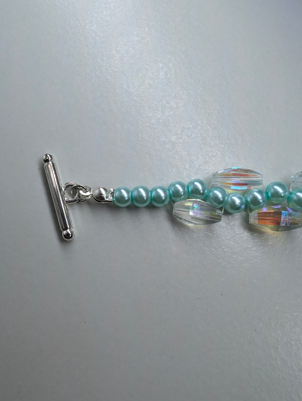Teal Pearl Bracelet