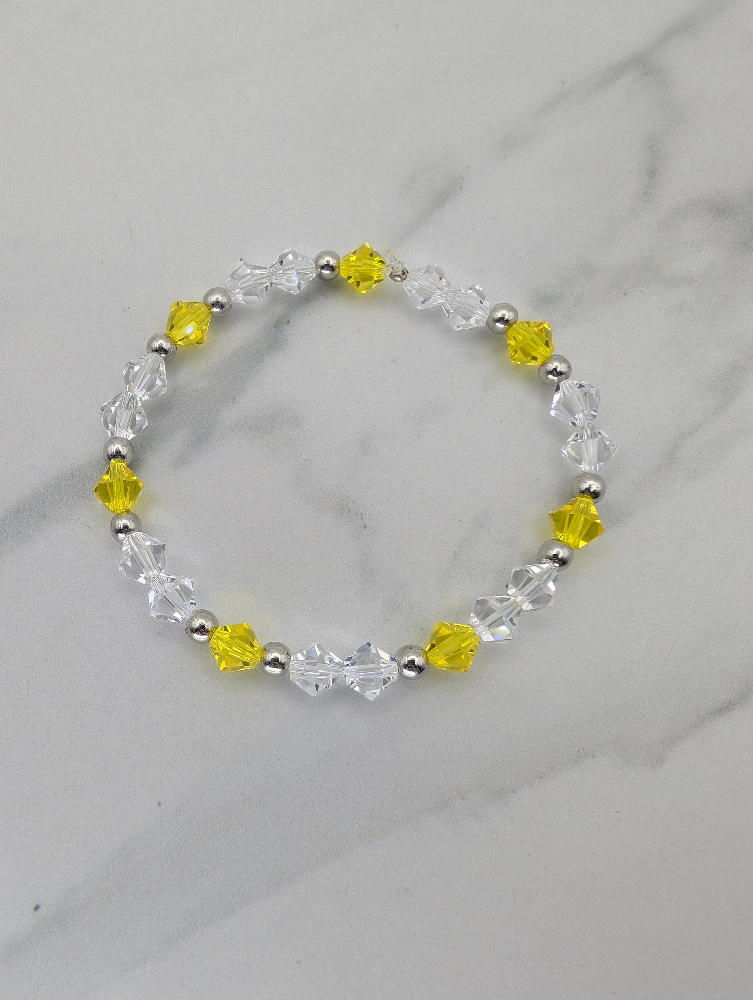 Yellow Crystal Bracelet
