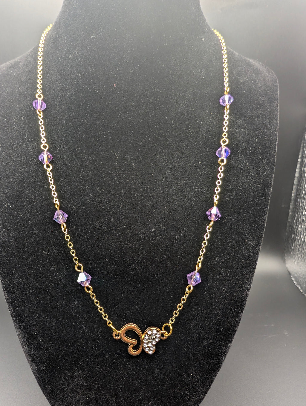 Crystal Butterfly Necklace